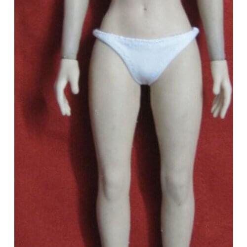 1/6 Scale Pants Underwear White Shorts Clothes Accessories Fit 12" HT PH Female Action Figure Toys