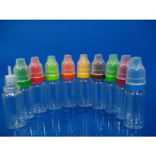Hot 2015 china wholesale 10ml essential oil bottle 2500pcs PET material
