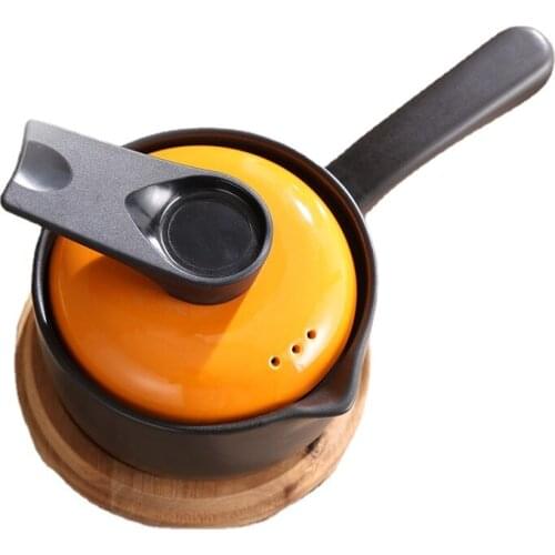 Korean Pot Ceramic Casserole Simple Cookware Cooking Milk Pan Ishinabes Kitchen Accessories Cazuela Home Products DI50SG