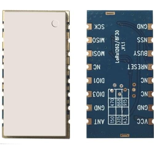 NiceRF LoRa1262F30 TCXO 2W high power spread spectrum wireless transceiver module sx1262 LORA Module 915mhz RF transceiver