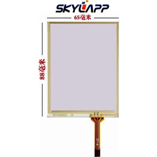 New 4 wire touch screen handwritten for Symbol PPT8846/PPT8800 Resistance Touch panel Glass Digitizer 88mm*65mm