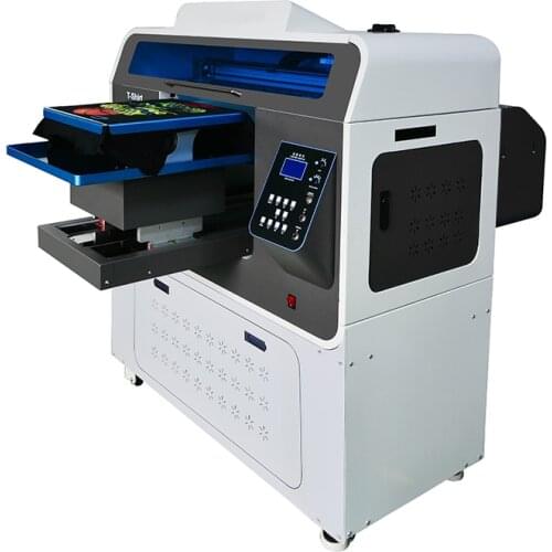 A3 DTG Printer Automatic Flatbed Printer 4720 DTG Printer Print On T-shirt Multicolor Flatbed Printer For 2pcs Epson Printhead