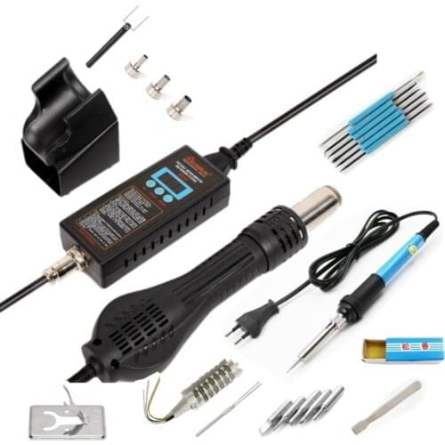 Heat Gun Soldering 858 8586 8898 Hair Dryer Heating Element Soldering Rework Station Repair Tools 220V 110V 8858 Air Gun