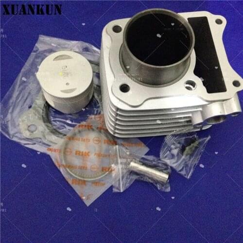 XUANKUN QM125-2 QM125-3 Cylinder Block Cylinder Piston Ring