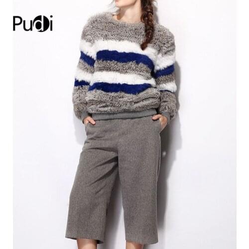 Real rabbit fur coat jacket 2020 new women fashion autumn winter warm genuine fur jackets outwear out clothing cr001