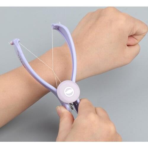 Women Hair Removal Epilator Mini Facial Hair Remover Spring Threading Face Defeatherer for Cheeks Eyebrow DIY Makeup Beauty Tool