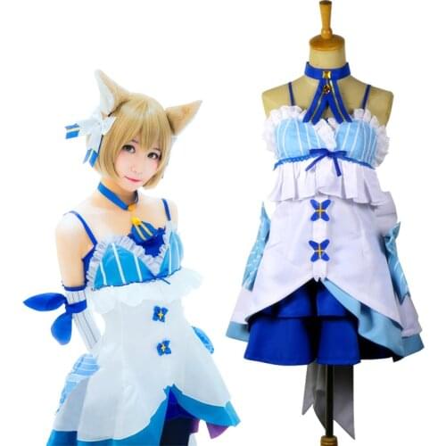 Re ZERO Starting Life in Another World Felix Argyle Ferris Cat Re:Zero Kara Hajimeru Isekai Seikatsu Womens Cosplay Costume Set
