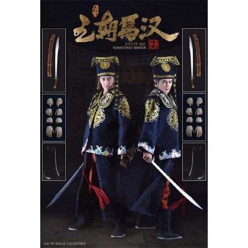 ZOY TOYS 1/6 ZOY005 Great Song Series wangchao & Mahan Song Dynasty General Movable Puppet Set 12 inches Two sets of puppets