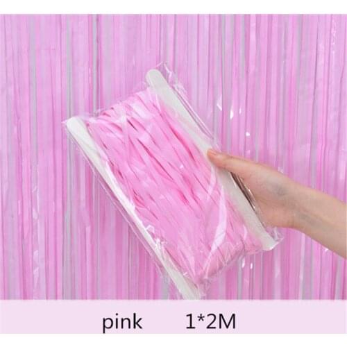 2M Macaron Rain Solid Color Party Backdrop Curtain Birthday Party Decorations Adult Wedding Photograph Background PSC102