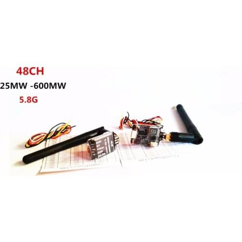 5.8G 25mW 600mW 48CH Switchable FPV Transmitter For RC Toys Models