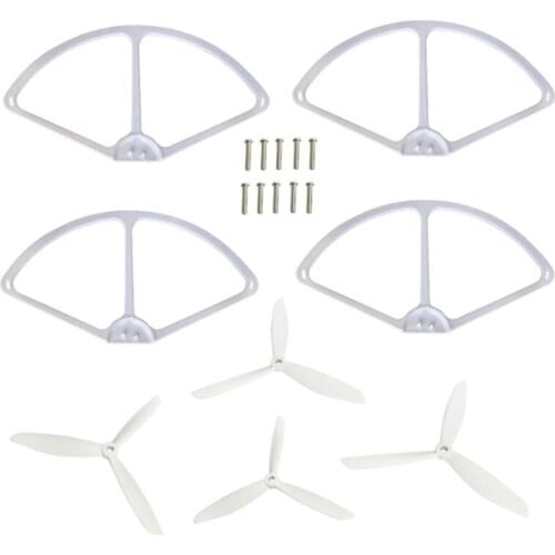 Cheerson CX20 CX-20 CX 20 RC airplane whole set white propeller blades and upgrade protective sleeve set