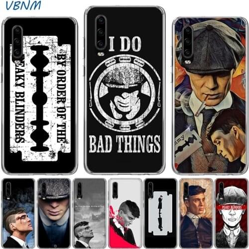 Peaky Blinders Thomas Shelby Case For Huawei P40 P30 P20 Mate 40 30 20 10 P10 Pro+ lite P Smart 2020 Z Plus + 2019 2018