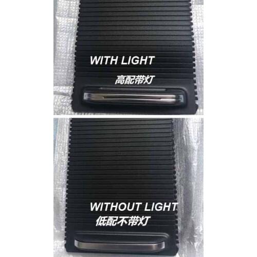 Black Curtain for Car Cup Holder Center Console Water Cups Drink Racks for VW Passat B8L