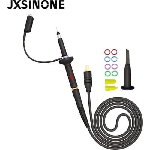 JXSINONE 1pcs MCX Oscilloscope Probe Black 60Mhz Probe for Mini Oscilloscope DSO201 DS201 DSO203 DS203 DSO202 DSO QUAD VC101 10X