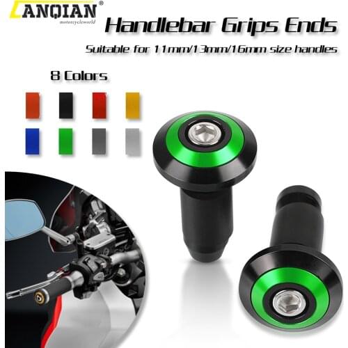 For Kawasaki KX65 KX85 KX125 KX250 KX250F KX450F KX 65 85 125 250 250F 450F F Motorcycle Dirt Bike Handlebar Cap Handle Bar Ends