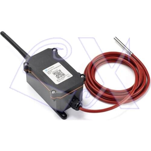 LSN50v2-D20 LoRaWAN DS18B20 Waterproof Outdoor Temperature Sensor Built-in 8500mAh Li-SOCI2 battery with With alarm function