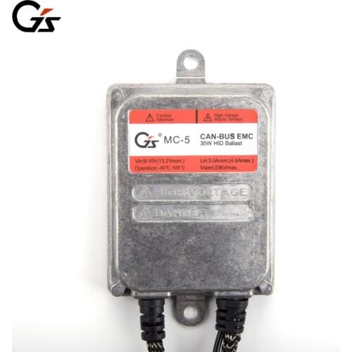 AES 2PCS 35W 55W GS Canbus Ballast 12V Xenon Hid Kit For Projector Lens Canbus Decoder With 9005 9006 H1 H7 H4 H11 Fast bright