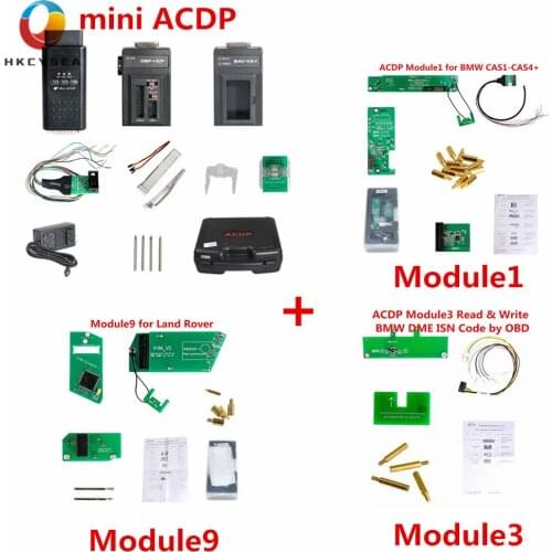 Yanhua Mini ACDP Programming Master Basic Version Work on PC/Android/IOS with wifi and Module1/3 for BMW Module9 for Land Rover