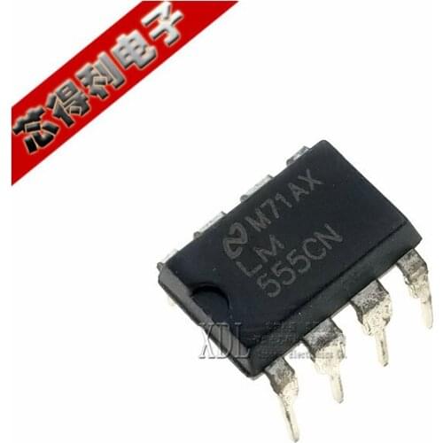 10pcs/lot Lm555cn Dip-8 Programmable Timer and Oscillator Original