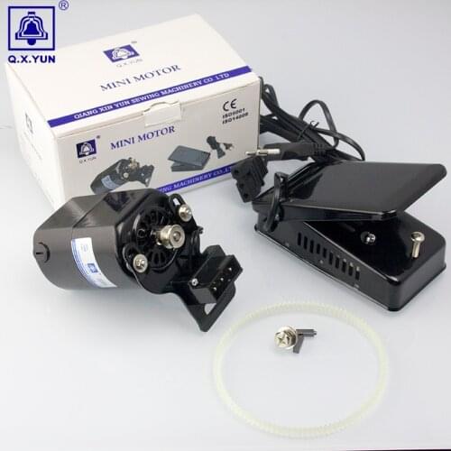 QXYUN 220V 100W 0.5A Domestic Household Sewing Machine Motor ISO14000/9001 quality management system certification