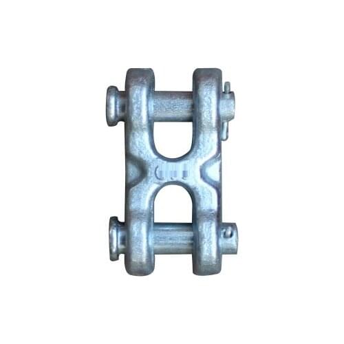 1/4"-5/8" 8-20MM 2-7.5T H type connector for lifting chain rigging hardware forged alloy steel sling connecting hanging ring