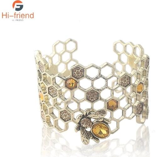 SONGCHANGJEWELRY Golden Bracelets