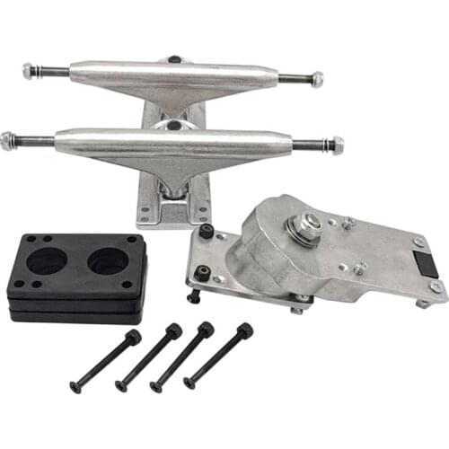 Top!-6.25Inch Skateboard Trucks Bracket Alloy Land Surfboard Longboard Truck Bridge Skate Board Truck Bracket