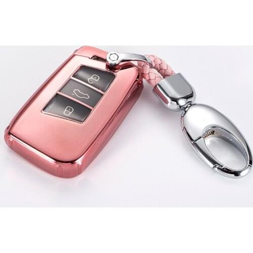 TPU Car Key Case Cover Protector Protection Accessories For VW Magotan B8 330TSI Car Shell Car-Styling