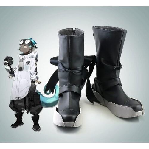 Unisex Anime Cosplay Arknights Ethan Cosplay Costumes Boots Custom Made