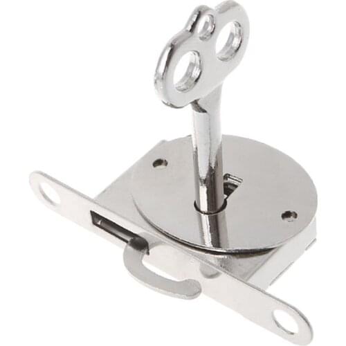 Vintage Drawer Lock With Key Antique Small Box Cabinet Door Locks Furniture Fittings