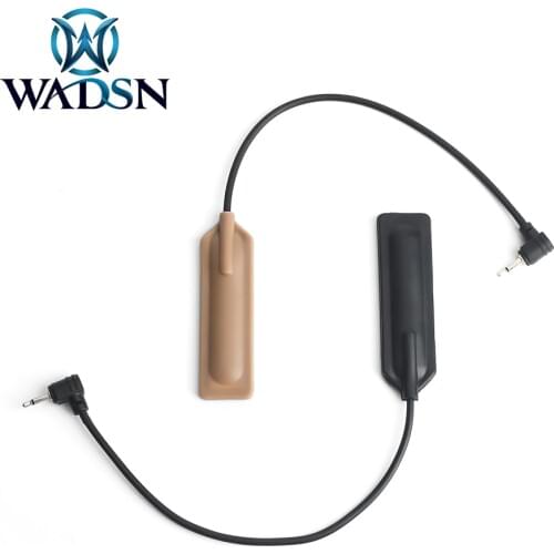 WADSN Tactical Flashlight Pressure Pad Airsoft Torches Tail Control Switch PEQ DBAL Softail M3X Scout Lights Accessories WEX430