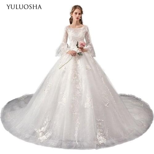 YULUOSHA Wedding Dresses With A Train