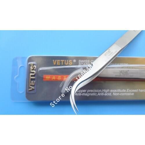 10pcs Eyelash Extension Tweezers VETUS for 3D 6D Volume Lashes