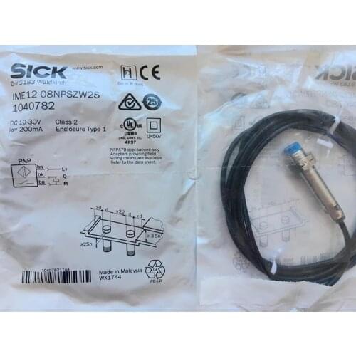 100% New Original Sick proximity switch IME12-08NNSZW2S IME12-08NPSZW2S