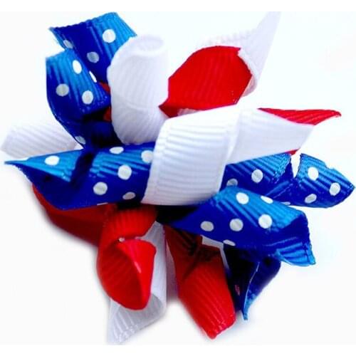 100PCS Pet dog Volumes Ribbon bows Red Blue White pet dog hair bows Accessories pet dog accessories grooming products for dogs