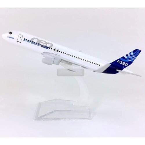 16cm Original model Airbus A320 Plane Model Airplane Model Aircraft Model 1:400 Diecast Metal planes toy