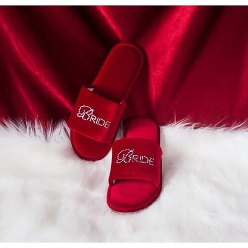 5pairs lot White Red Royal blue Black Unque Custom name Event Hen Bacholette Party Slippers Wedding Bride Bridesmaid gift