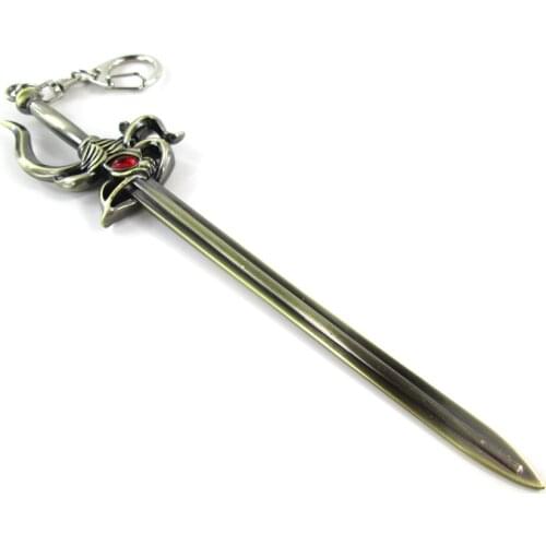 Bsarai The Grand Duelist Fiora Laurent 16cm/6.3'' Sword Model Toy Key Chain/Ring