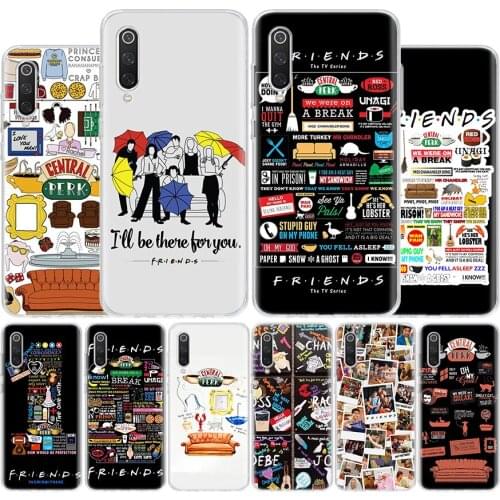 Hot sale Friends Together Cover Phone Case For Xiaomi Note 10 Mi 11 9 8 CC9 5X 6X 9T 10T A3 Poco X3 NFC F1 Pro Lite + Coque A1 A