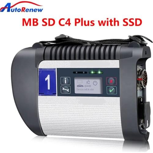 MB SD C4 Plus Star Diagnosis Support Doip For Mercedes Software Version V2021.6 SSD Win10 64Bit Support for Cars and Truck