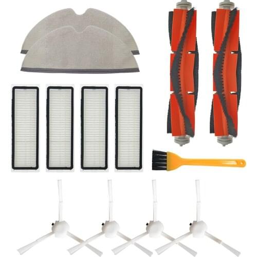 HEPA Filter Main Brush Side Brushfor Xiaomi Mijia 1C STYTJ01ZHM Dreame F9 Robot Vacuum cleaner Mop Cloth Cleaning Tool
