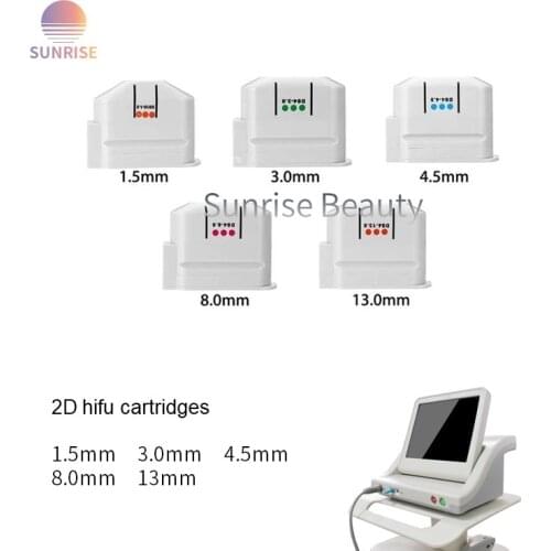 Cartridge Anti-wrinkle 3D 4D Hifu Machine Uses 10000shots Face Cartridge Body Cartridge