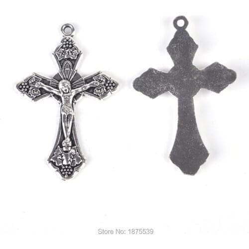 Classic Catholic Rosary Crucifix 48*31 mm
