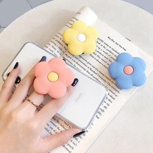 Bracket Paste Soft Plastic Cartoon Avocado Mobile Phone Ring Folding Telescopic Drop Mobile Phone Universal Bracket