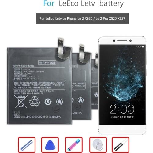 LTF21A For LeEco Letv Le Phone Le 2 X620 / Le 2 Pro X520 X527 Mobile Phone Replacement Battery 3000mAh