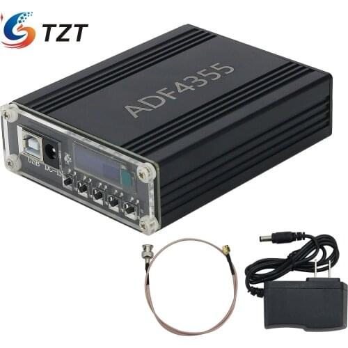 TZT ADF4355 Module RF Signal Generator with Shell OLED Display VCO Microwave Frequency Synthesizer PLL