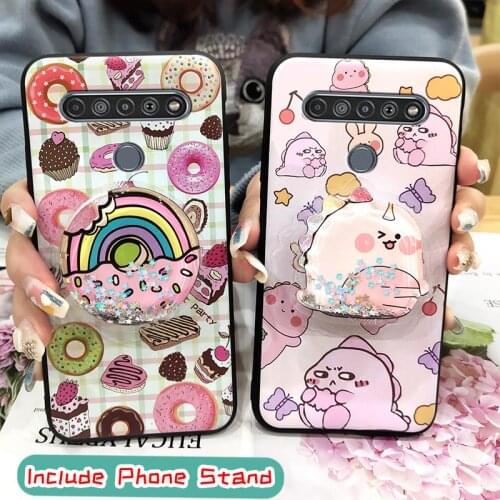 Soft Case Fashion Design Phone Case For LG K41S/K51S Lovely Waterproof Brand new foothold Silicone