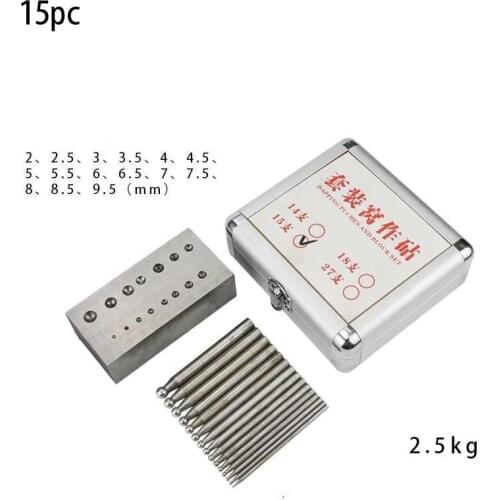 Dapping puches and block set,Dapping Punches, Steel Channel,Jewelry makers tools