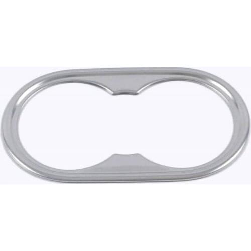 Stainless steel car armrest rear cup holder trim for audi a3 8Y 2020 2021