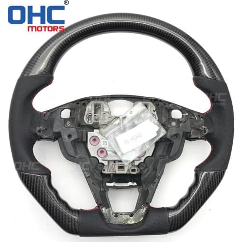 Carbon Fiber Steering Wheel Compatible with Ford Fusion / Mondeo